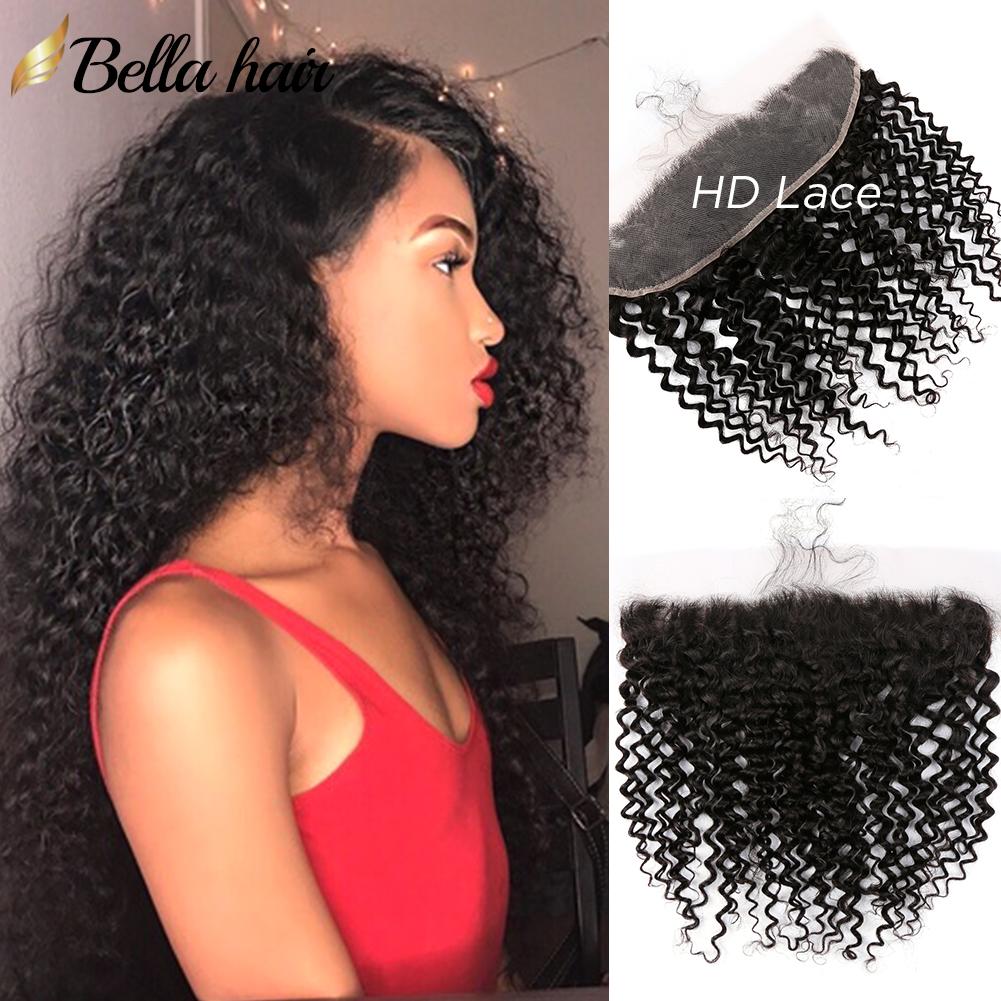 13x4 Ear-Ear HD Lace Frontal Closure With Baby Hair Indian Extensions