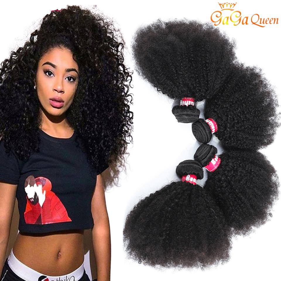 9A Brazilian Afro Kinky Curly Hair Bundles Mink Brazilian Curly Virgin